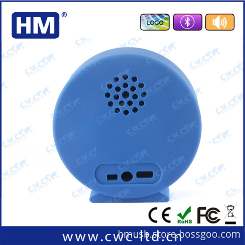 BSCI factory Custom Shape mini bluetooth speaker with small MOQ Fancy Design for best promotional gifts
